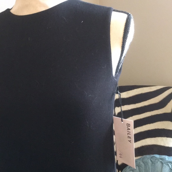 Bailey 44 sleeveless Sedgwick mod dress blk - Picture 2 of 8